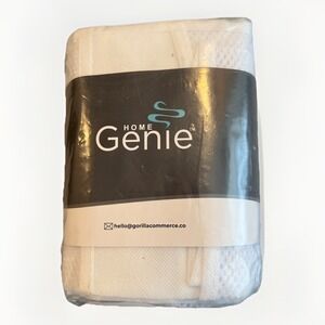 24 Pocket Space Saving Over Door Shoe Organizer‎ Home Genie Pure White 1 Pk New